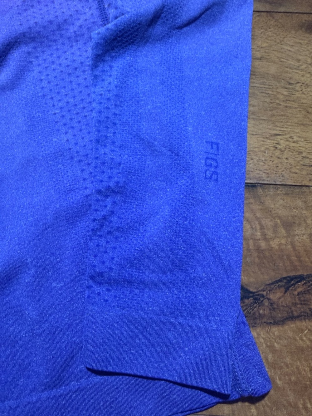 Figs Seamless Long Sleeve Top in Vibrant Purple - Picture 3 of 6